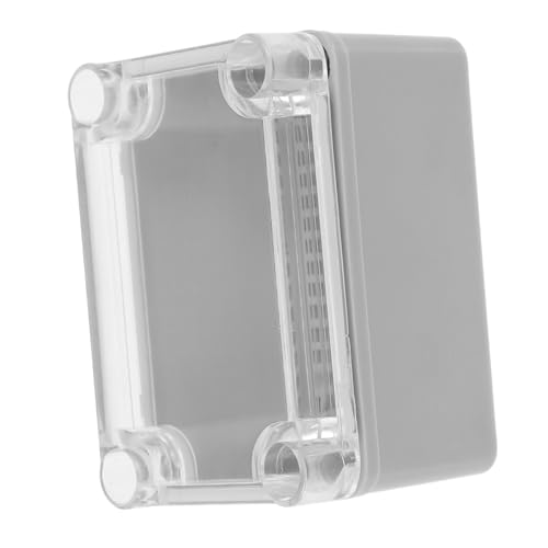 HAMPPLIES Wasserdichte Abs Verteilerdose mit Transparentem Deckel Staubgeschützte Aufputz Anschlussbox für Außenelektrik Einfache Montage Vielseitig für Haus Gewerbe und Industrie HAMPPLIES Wasserdichte Abs Verteilerdose mit Transparentem Deckel Staubgeschützte Aufputz Anschlussbox für Außenelektrik Einfache Montage Vielseitig für Haus Gewerbe und Industrie von HAMPPLIES