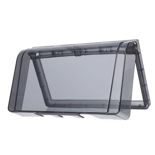 HAMPPLIES Wasserdichte Steckdosenabdeckung Schutzbox für Badezimmer Wandmontage Spritzwassergeschützt Elektrische Steckdose Abdeckung Sicherer Schutz für Haushalt Stromversorgung HAMPPLIES Wasserdichte Steckdosenabdeckung Schutzbox für Badezimmer Wandmontage Spritzwassergeschützt Elektrische Steckdose Abdeckung Sicherer Schutz für Haushalt Stromversorgung von HAMPPLIES