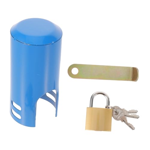 HAMPPLIES Wasserhahn Schlossabdeckung aus Robustem Metall Praktischer Outdoor Schutz für Gartenarmaturen mit Schlüssel Verhindert Wasserverlust und Unbefugte Nutzung Zuverlässige Absperrung HAMPPLIES Wasserhahn Schlossabdeckung aus Robustem Metall Praktischer Outdoor Schutz für Gartenarmaturen mit Schlüssel Verhindert Wasserverlust und Unbefugte Nutzung Zuverlässige Absperrung von HAMPPLIES