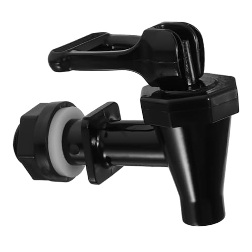 HAMPPLIES Wasserspender Ersatzhahn Kunststoff Getränkedispenser mit Auslaufsicherem Auslauf für Milchtee Behälter und Wasserflaschen Vielseitig Einsetzbar und Einfach zu Montieren von HAMPPLIES