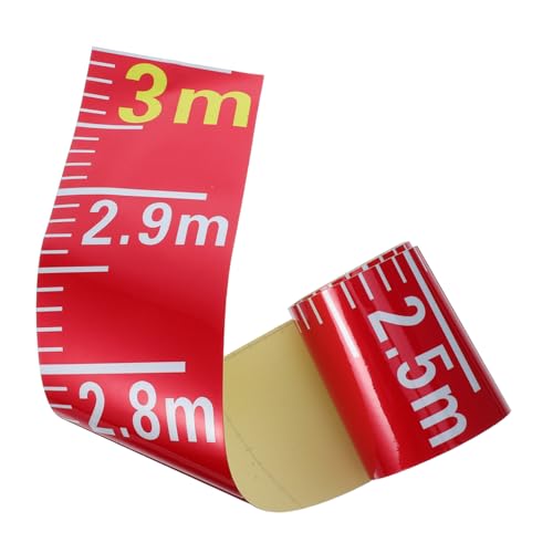 HAMPPLIES Wasserstandsanzeige Aufkleber Messskala Selbstklebend Deformationsbeständig Für Pools Tanks Aquarien Exakte Pegelmessung DIY Wasserstandsmessgerät HAMPPLIES Wasserstandsanzeige Aufkleber Messskala Selbstklebend Deformationsbeständig Für Pools Tanks Aquarien Exakte Pegelmessung DIY Wasserstandsmessgerät von HAMPPLIES