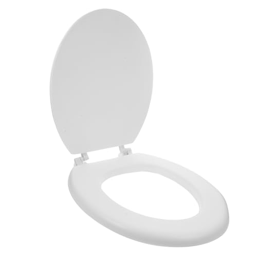 HAMPPLIES Weicher Toilettensitz aus Dickem Schaumstoff Gepolsterte Wc Sitzauflage Langlebiger Klodeckel mit Einfachem Abnehmen zur Rutschfeste Polsterung Geeignet für Ältere Menschen und HAMPPLIES Weicher Toilettensitz aus Dickem Schaumstoff Gepolsterte Wc Sitzauflage Langlebiger Klodeckel mit Einfachem Abnehmen zur Rutschfeste Polsterung Geeignet für Ältere Menschen und von HAMPPLIES
