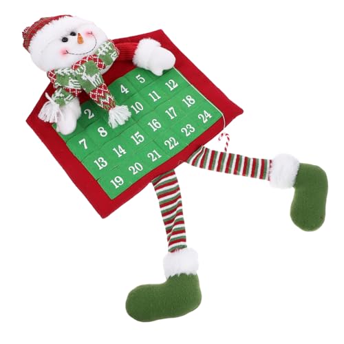 HAMPPLIES Weihnachtlicher Adventskalender Schneemann Hängend Strickstoff Robust Weihnachtsdeko Tür Wand Weihnachtsfest Dekoration HAMPPLIES Weihnachtlicher Adventskalender Schneemann Hängend Strickstoff Robust Weihnachtsdeko Tür Wand Weihnachtsfest Dekoration von HAMPPLIES