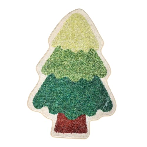 HAMPPLIES Weihnachtlicher Baum-Form Teppich Hochdicht Flauschig Waschbar rutschfest Gemütlich Für Wohnzimmer Schlafzimmer Kinderzimmer Festliche Winterdeko HAMPPLIES Weihnachtlicher Baum-Form Teppich Hochdicht Flauschig Waschbar rutschfest Gemütlich Für Wohnzimmer Schlafzimmer Kinderzimmer Festliche Winterdeko von HAMPPLIES