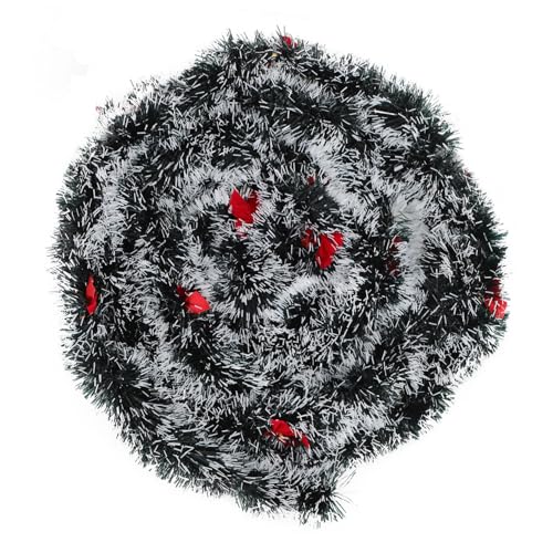 HAMPPLIES Weihnachtlicher Dekorations Girlande für Klassenzimmer Lange Girlande mit Schleifen Vielseitige Weihnachtsdeko für Zuhause und Büro Langlebiges Festliches Design aus Pc Für HAMPPLIES Weihnachtlicher Dekorations Girlande für Klassenzimmer Lange Girlande mit Schleifen Vielseitige Weihnachtsdeko für Zuhause und Büro Langlebiges Festliches Design aus Pc Für von HAMPPLIES