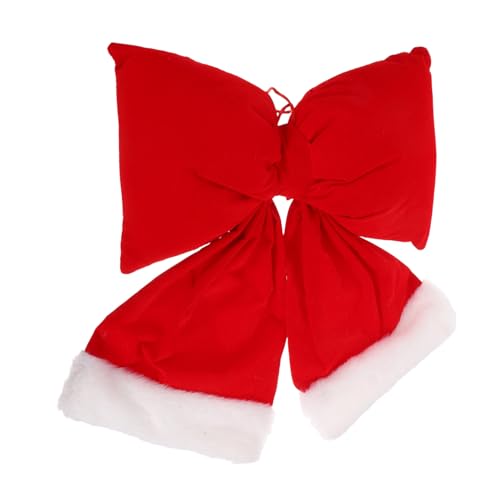 HAMPPLIES Weihnachtsbogenanhänger einzigartige Schleifenornamente Süße Bogenverzierung Basteln Sie eine einzigartige Schleife Rustikale Schleife zum Selbermachen Dekorative Bögen Flanell rot HAMPPLIES Weihnachtsbogenanhänger einzigartige Schleifenornamente Süße Bogenverzierung Basteln Sie eine einzigartige Schleife Rustikale Schleife zum Selbermachen Dekorative Bögen Flanell rot von HAMPPLIES