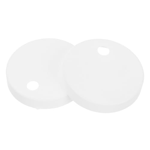 HAMPPLIES Weiße Wc Schrauben Abdeckkappen Toiletten Schraubenkappen zur Schraubenverdeckung Dekorative Befestigungsteile für Toilettensitz Praktische Abdeckkappen HAMPPLIES Weiße Wc Schrauben Abdeckkappen Toiletten Schraubenkappen zur Schraubenverdeckung Dekorative Befestigungsteile für Toilettensitz Praktische Abdeckkappen von HAMPPLIES