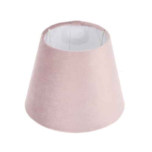 HAMPPLIES Weißer Lampenschirm Tischlampe Lampenschirm Ersatz für Fassung Langlebiger Lampenabdeckung Stoffschirm mit Stabilem Eisenrahmen Vielseitig für Wohn und Arbeitszimmer Geeignet von HAMPPLIES