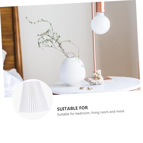 HAMPPLIES Weißer Stoff lampenschirm Deckenleuchte Lampenabdeckung Dekorativ Leicht Schützend für Stehleuchte Wohnzimmer Schlafzimmer Beleuchtung HAMPPLIES Weißer Stoff lampenschirm Deckenleuchte Lampenabdeckung Dekorativ Leicht Schützend für Stehleuchte Wohnzimmer Schlafzimmer Beleuchtung von HAMPPLIES