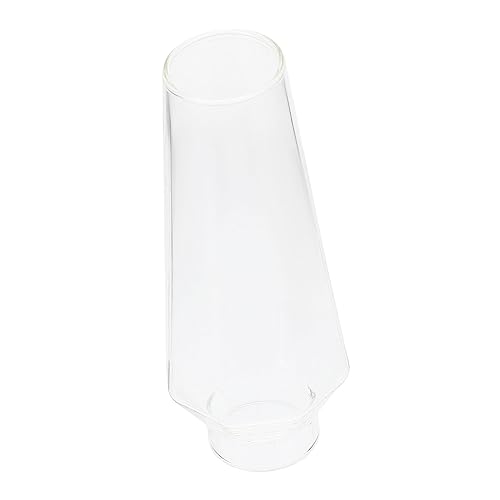 HAMPPLIES Winddichter Glaslampenschirm für Petroleumlampe Hitzebeständig Feingeschliffen mit Matter Oberfläche Retro Stil Ersatzglas Øxcm für Innenräume und Outdoor Kerzenlampen HAMPPLIES Winddichter Glaslampenschirm für Petroleumlampe Hitzebeständig Feingeschliffen mit Matter Oberfläche Retro Stil Ersatzglas Øxcm für Innenräume und Outdoor Kerzenlampen von HAMPPLIES