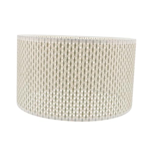 HAMPPLIES Woven Lampshade Naturfarben Tischlampe Lampenschirm Handgefertigt Robust Vielseitig Für Zuhause Restaurant Beleuchtung von HAMPPLIES