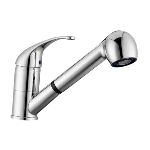 HAMPPLIES Zinklegierung Waschtischarmatur mit Ausziehbarer Brause Drehung Kalt und Warmwasserhahn für Bad und Küche Zulaufschlauch Rostfrei und Langlebig Einfache Montage HAMPPLIES Zinklegierung Waschtischarmatur mit Ausziehbarer Brause Drehung Kalt und Warmwasserhahn für Bad und Küche Zulaufschlauch Rostfrei und Langlebig Einfache Montage von HAMPPLIES