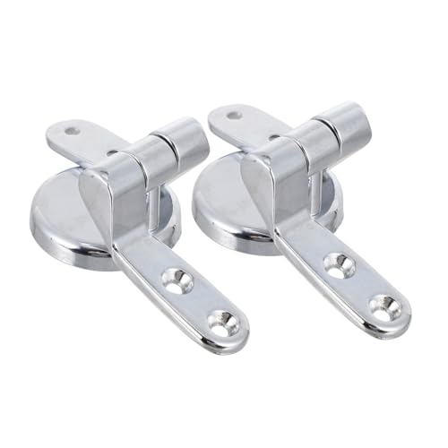 HAMPPLIES Zinklegierung Wc Sitz Scharnier Teiliges Robust Rostfrei Langlebig Einfache Montage Passend für Wc Toilettendeckel Ersatzhalterung HAMPPLIES Zinklegierung Wc Sitz Scharnier Teiliges Robust Rostfrei Langlebig Einfache Montage Passend für Wc Toilettendeckel Ersatzhalterung von HAMPPLIES