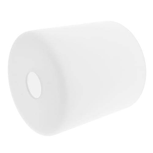 HAMPPLIES Zylindrischer Lampenschirm aus Milchigem Mattiertem Glas Bruchsicher für Tisch Deckenleuchten Sanfte Lichtstreuung Moderner Lampenschirm für Wohn Schlafzimmerbeleuchtung HAMPPLIES Zylindrischer Lampenschirm aus Milchigem Mattiertem Glas Bruchsicher für Tisch Deckenleuchten Sanfte Lichtstreuung Moderner Lampenschirm für Wohn Schlafzimmerbeleuchtung von HAMPPLIES