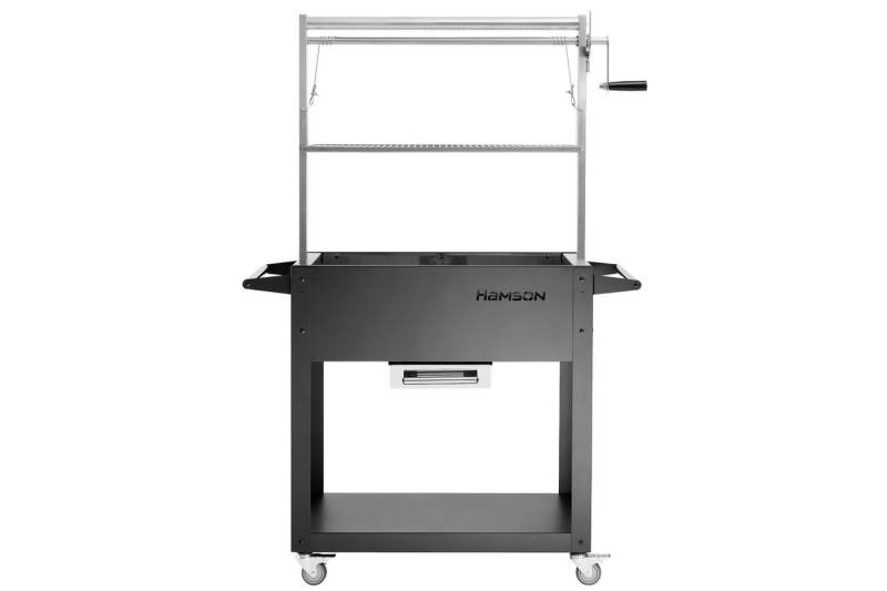 HAMSON International GmbH Holzkohlegrill WESTON GT, Grillrost Edelstahl, Schamottsteine, Einstellbare Grillhöhe, Vom argentinischen Asado inspirierter Holzkohlegrill HAMSON International GmbH Holzkohlegrill WESTON GT, Grillrost Edelstahl, Schamottsteine, Einstellbare Grillhöhe, Vom argentinischen Asado inspirierter Holzkohlegrill von HAMSON International GmbH