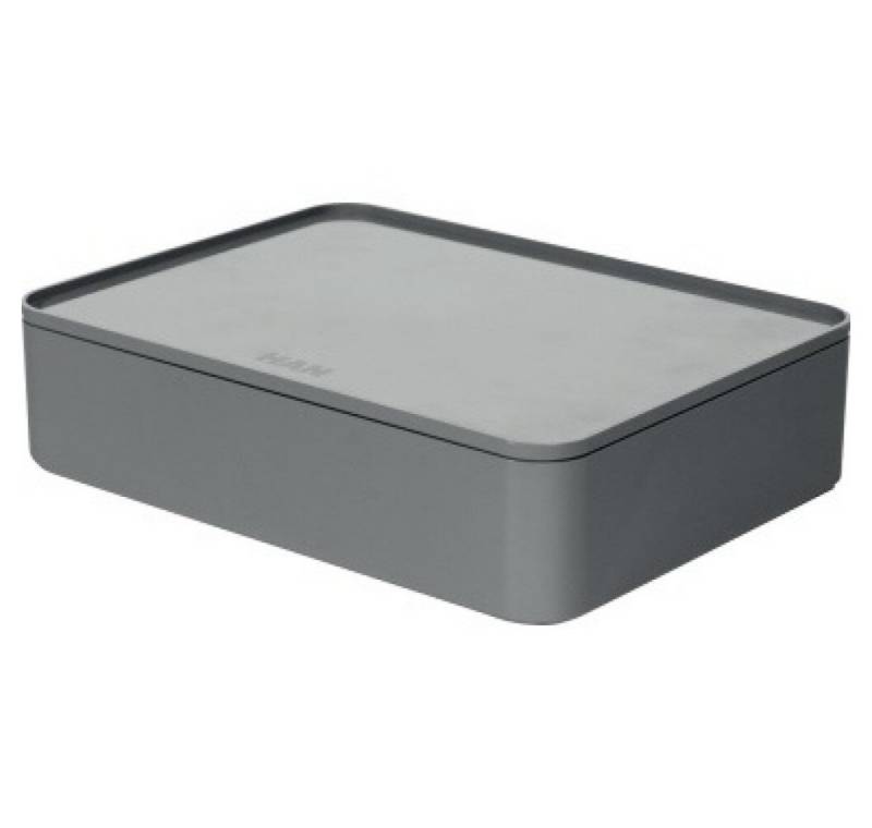 HAN-Bürogeräte Aufbewahrungsbox HAN Aufbewahrungsbox ALLISON 1110-19 gra Kunststoff granite grey von HAN-Bürogeräte