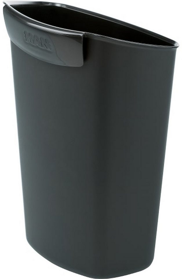 HAN-Bürogeräte Papierkorb Abfalleinsatz 2,5 Liter für 18190 und18130 schwarz Packung mit 5 Stück von HAN-Bürogeräte