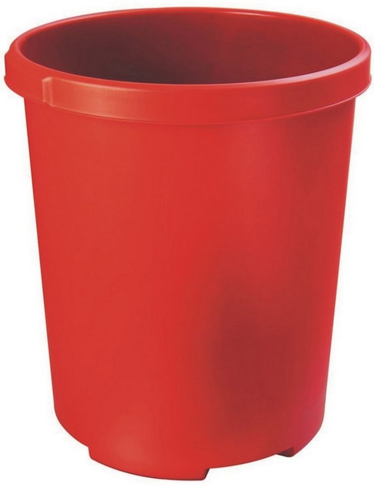 HAN-Bürogeräte Papierkorb Großpapierkorb Mobil XXL mit Griffmulden 50 Liter rot HAN-Bürogeräte Papierkorb Großpapierkorb Mobil XXL mit Griffmulden 50 Liter rot von HAN-Bürogeräte