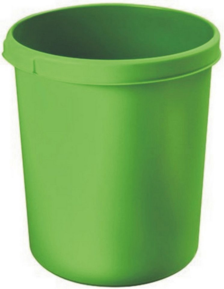 HAN-Bürogeräte Papierkorb Papierkorb Standard mit Griffmulden 30 Liter grün von HAN-Bürogeräte