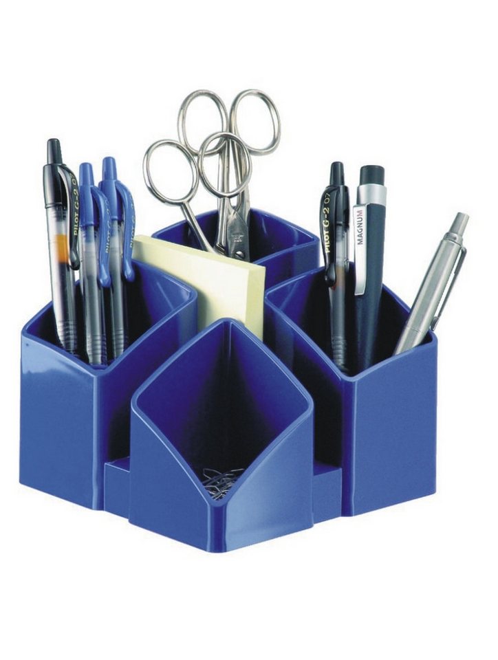 HAN-Bürogeräte Tischaufsatz Schreibtischköcher Scala blau von HAN-Bürogeräte