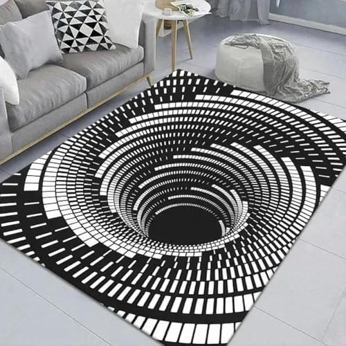 HAN MAN XIU 3D-Illusions-Teppich mit Wirbelmuster für Wohnzimmer, Schlafzimmer – geometrische Bodenmatte, rutschfeste Matte für Badezimmer, Wohnkultur HAN MAN XIU 3D-Illusions-Teppich mit Wirbelmuster für Wohnzimmer, Schlafzimmer – geometrische Bodenmatte, rutschfeste Matte für Badezimmer, Wohnkultur von HAN MAN XIU