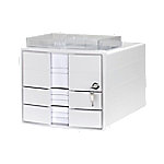 HAN Schubladenbox 1018-12 PS (Polystyrol) Weiß 28 x 36,7 x 23,5 cm von HAN