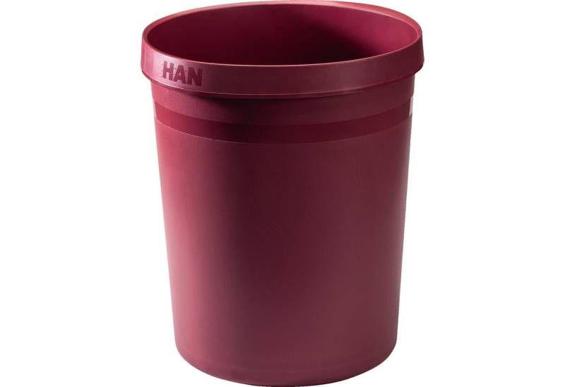 HAN Papierkorb KARMA öko-rot 18 Liter Kunststoff Blauer Engel, Höhe: 29cm HAN Papierkorb KARMA öko-rot 18 Liter Kunststoff Blauer Engel, Höhe: 29cm von HAN