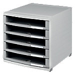 HAN Schubladenbox Contur 1505 Polystyrol Hellgrau 30 x 38,2 x 30,7 cm Offene Schubladen HAN Schubladenbox Contur 1505 Polystyrol Hellgrau 30 x 38,2 x 30,7 cm Offene Schubladen von HAN