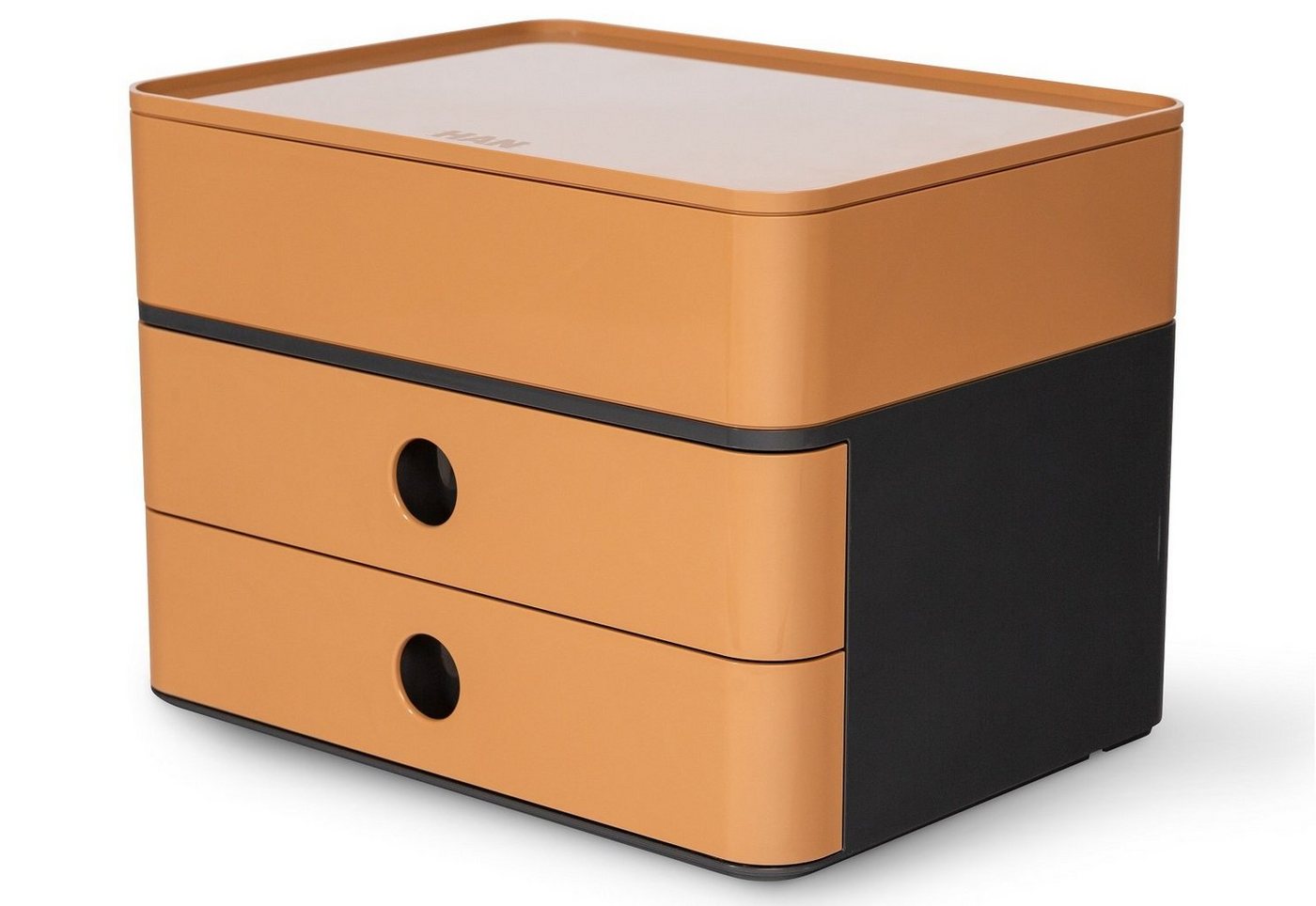 HAN Schubladenbox HAN 1100 Schubladenbox SMART-BOX PLUS ALLISON A5 - caramel brown von HAN