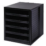 HAN Schubladenbox Kunststoff Schwarz 27,5 x 33 x 32 cm HAN Schubladenbox Kunststoff Schwarz 27,5 x 33 x 32 cm von HAN