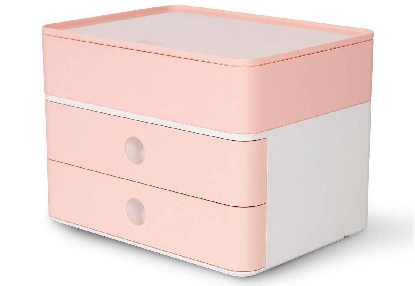 HAN Schubladenbox Schubladenbox SMART-BOX PLUS ALLISSON A5 weiß/rose von HAN