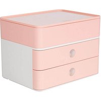 HAN Schubladenbox Smart Box plus ALLISON  flamingo rose 1100-86, DIN A5 mit 3 Schubladen von HAN