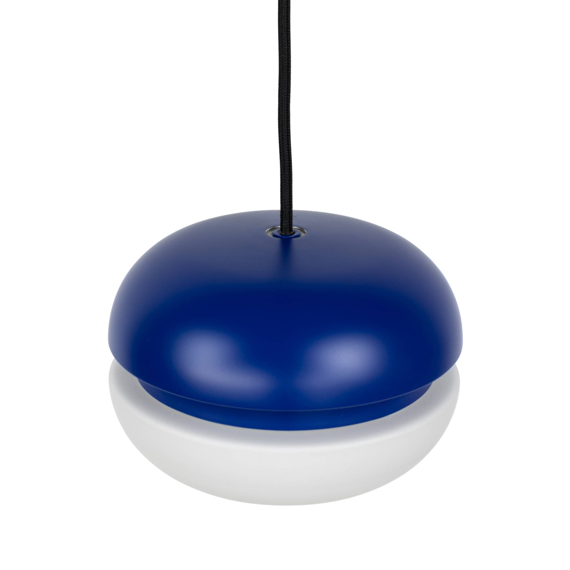 HANA - Macaron Pendelleuchte Ø 18cm - ultramarine/matt/H x Ø 12,6x18cm/E27 von HANA