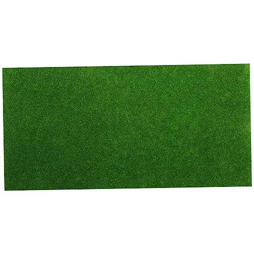 HANABASS 1 Blatt Künstliches Moos Kunstrasenmatte Garten Moosrasen Nachgemachtes Moos Grüner Teppich Grünes Moos Simulation Grasmatte Landschaftsbau Künstliche Moosmatte Ostergras Stoff von HANABASS