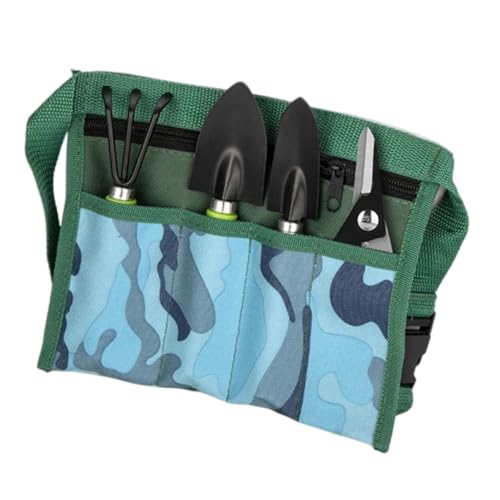 HANABASS 1 Satz Gartenwerkzeug Set Teilig Multifunktionale Gartenwerkzeuge mit Schaufel Rechen und Astschneider für Hobbygärtner Ergonomisches Design für Büro und Schule von HANABASS