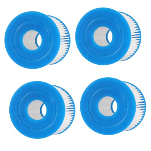 HANABASS 1 Satz Pool Ersatzfilterpatrone Für Schwimmbad Wasserpumpe Reinigungssystem Effektive Filtration Von Schmutz Und Sediment 4 Stück von HANABASS