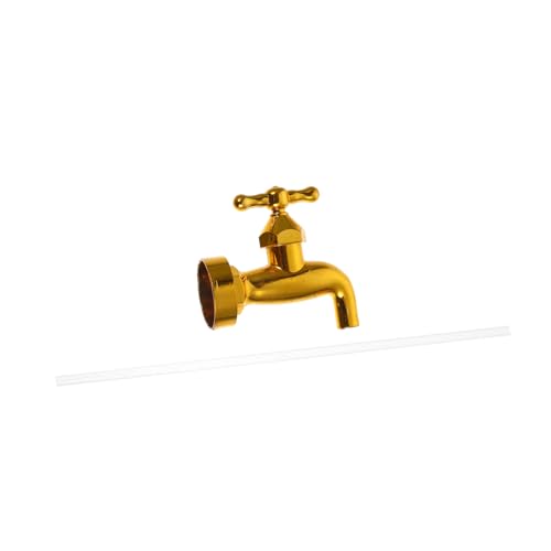 HANABASS 1 Set Gartenverzierung Wasserhahnbrunnen Für Hofdekor Teichdekor Wasser Fließender Wasserhahnbrunnen Hofdekoration Wasserhahnbrunnen Für Terrasse Hof Kunstdekor Schwimmender von HANABASS