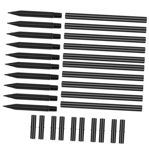 HANABASS Led Lampen Garten Solar 1 Set Solar Straßenlaterne Erdungsstecker Wegeleuchte Ersatzpfähle Wegeleuchte Pfähle Solar Taschenlampe Lichtspikes Solarleuchte Pfähle Gartenleuchten Ersatz von HANABASS