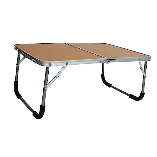 HANABASS 1 Stück Kompakter Aluminium Falt Computer Tisch Kleiner Klappbarer Schreibtisch für Bett und Zuhause Ergonomisches Design für Schreiben und Arbeiten HANABASS 1 Stück Kompakter Aluminium Falt Computer Tisch Kleiner Klappbarer Schreibtisch für Bett und Zuhause Ergonomisches Design für Schreiben und Arbeiten von HANABASS