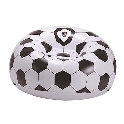 HANABASS 1 Stück Kreativer Faltbarer Inflatable Sofa Tragbarer Fußball Stil Lazy Couch für Outdoor Aktivitäten zu Transportieren Lagern für Festivals und Strand HANABASS 1 Stück Kreativer Faltbarer Inflatable Sofa Tragbarer Fußball Stil Lazy Couch für Outdoor Aktivitäten zu Transportieren Lagern für Festivals und Strand von HANABASS