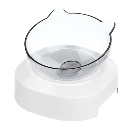 HANABASS 1 Stück Pet Futter und Wassernapf mit Einzigartigem Design für Katzen und Hunde rutschfest und für Gesunde Fütterung von HANABASS