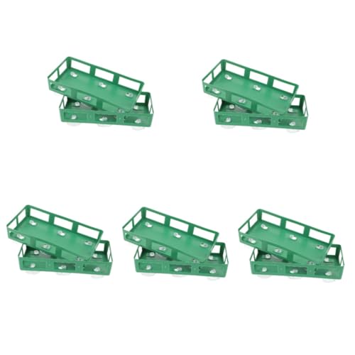 HANABASS 10 Stck. Blumenarrangement Halter mit Saugnapf Grüner Blumensteckkorb für Hochzeit Grabkranz Halterung Stabiles Steckgestell für Blumenerde Dekoration Zubehör von HANABASS