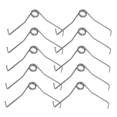 HANABASS 10 Stück Teiliges V-förmiges Ersatzspirale Astscheren Pruners Präzise Spirale für Gartenscheren und Baumschneider Langlebig Erleichtert Öffnen und Schließen Handermüdung von HANABASS