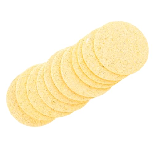 HANABASS 12 Stück Teiliges Einsiedlerkrebs feuchtigkeitsschwamm Starker Wasseraufnahme zur Feuchthaltung im Terrarium Praktischer Reinigungsschwamm für Krabben und Haustierbedarf von HANABASS