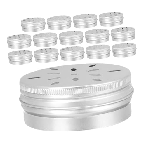 HANABASS 15 Stück Teiliges Aluminium Nose Work für Hunde Geruchstraining Dosen Robuste Metalldosen zur Geruchserkennung Verbesserte Duftwahrnehmung für Professionelle Spürhund-Ausbildung von HANABASS