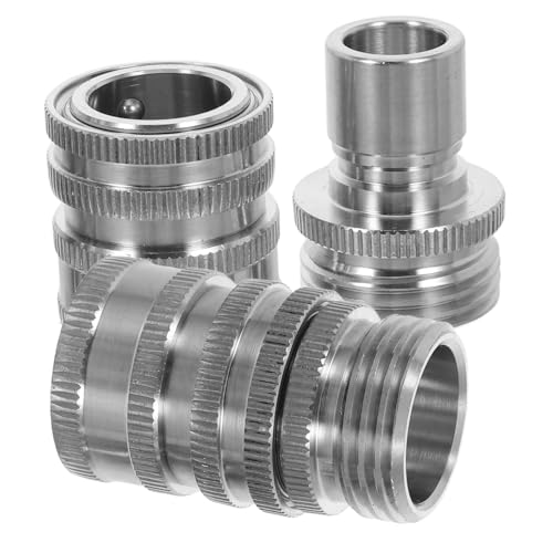 HANABASS 2paare Schlauchverbinder Für Gartenschlauch Edelstahl Schnellkupplungen Hochdruckreiniger Adapter Wasserschlauchanschluss Auslaufsicher Für Außenreinigung HANABASS 2paare Schlauchverbinder Für Gartenschlauch Edelstahl Schnellkupplungen Hochdruckreiniger Adapter Wasserschlauchanschluss Auslaufsicher Für Außenreinigung von HANABASS