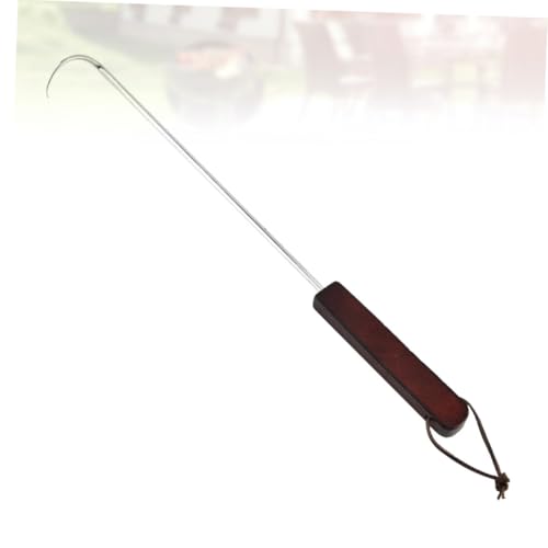 HANABASS 2 STÜCK Edelstahl Grillspieße mit Gebogenem Fleischhaken Rutschfeste Metallspieße für Bbq Camping und Strand Hitzebeständige Lange Grillgabeln für Vielseitiges Grillen im Freien HANABASS 2 STÜCK Edelstahl Grillspieße mit Gebogenem Fleischhaken Rutschfeste Metallspieße für Bbq Camping und Strand Hitzebeständige Lange Grillgabeln für Vielseitiges Grillen im Freien von HANABASS