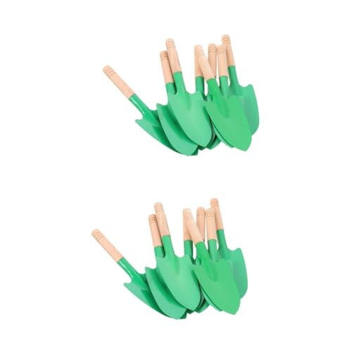 HANABASS 2 Sätze Teiliges Gartenwerkzeug Mit Kleinen Schaufeln Holzgriff Zum Jäten Und Umpflanzen Für Gartenarbeit Und Outdoor Aktivitäten 8 Stücke * 2 HANABASS 2 Sätze Teiliges Gartenwerkzeug Mit Kleinen Schaufeln Holzgriff Zum Jäten Und Umpflanzen Für Gartenarbeit Und Outdoor Aktivitäten 8 Stücke * 2 von HANABASS