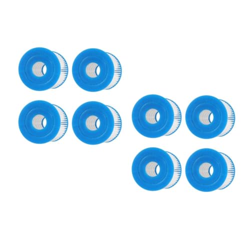 HANABASS 2 Sätze Teiliges Pool Ersatzfilter Für Schwimmbad Wasserpumpen Hochdruck Wasserreinigung Wiederverwendbar Sicher Und Praktisch Für Klare Wasserqualität 4 Stücke * 2 HANABASS 2 Sätze Teiliges Pool Ersatzfilter Für Schwimmbad Wasserpumpen Hochdruck Wasserreinigung Wiederverwendbar Sicher Und Praktisch Für Klare Wasserqualität 4 Stücke * 2 von HANABASS
