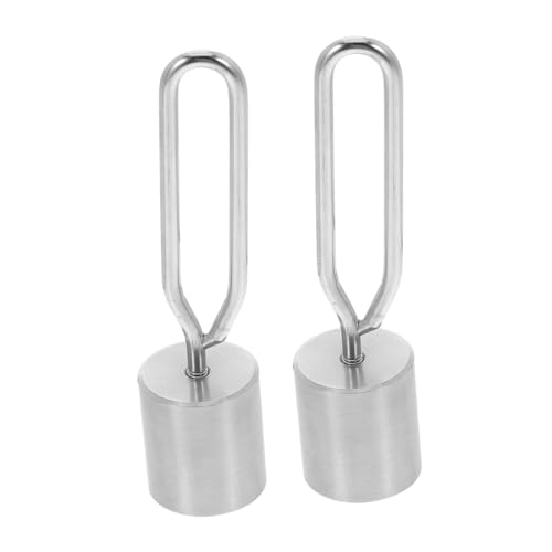 HANABASS 2 Stück Edelstahl BBQ Rotisserie Gegengewichte Schwerlast Grill Balancegewichte für Große Ungleichmäßige Fleischstücke für Spießstäbe bei Familienfeiern und Camping HANABASS 2 Stück Edelstahl BBQ Rotisserie Gegengewichte Schwerlast Grill Balancegewichte für Große Ungleichmäßige Fleischstücke für Spießstäbe bei Familienfeiern und Camping von HANABASS